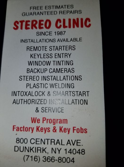 Stereo Clinic » MyDunkirk